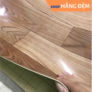 Thảm trải sàn vân gỗ PVC loại dày , hàng đẹp | Thảm lót sàn khổ 2m