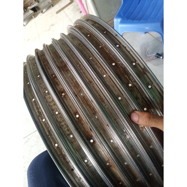 Vành niềng inox 660 26*13/8 nhật zin