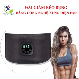 Đai giảm béo bụng - định hình cơ - săn chắc vùng bụng bằng công nghệ xung điện