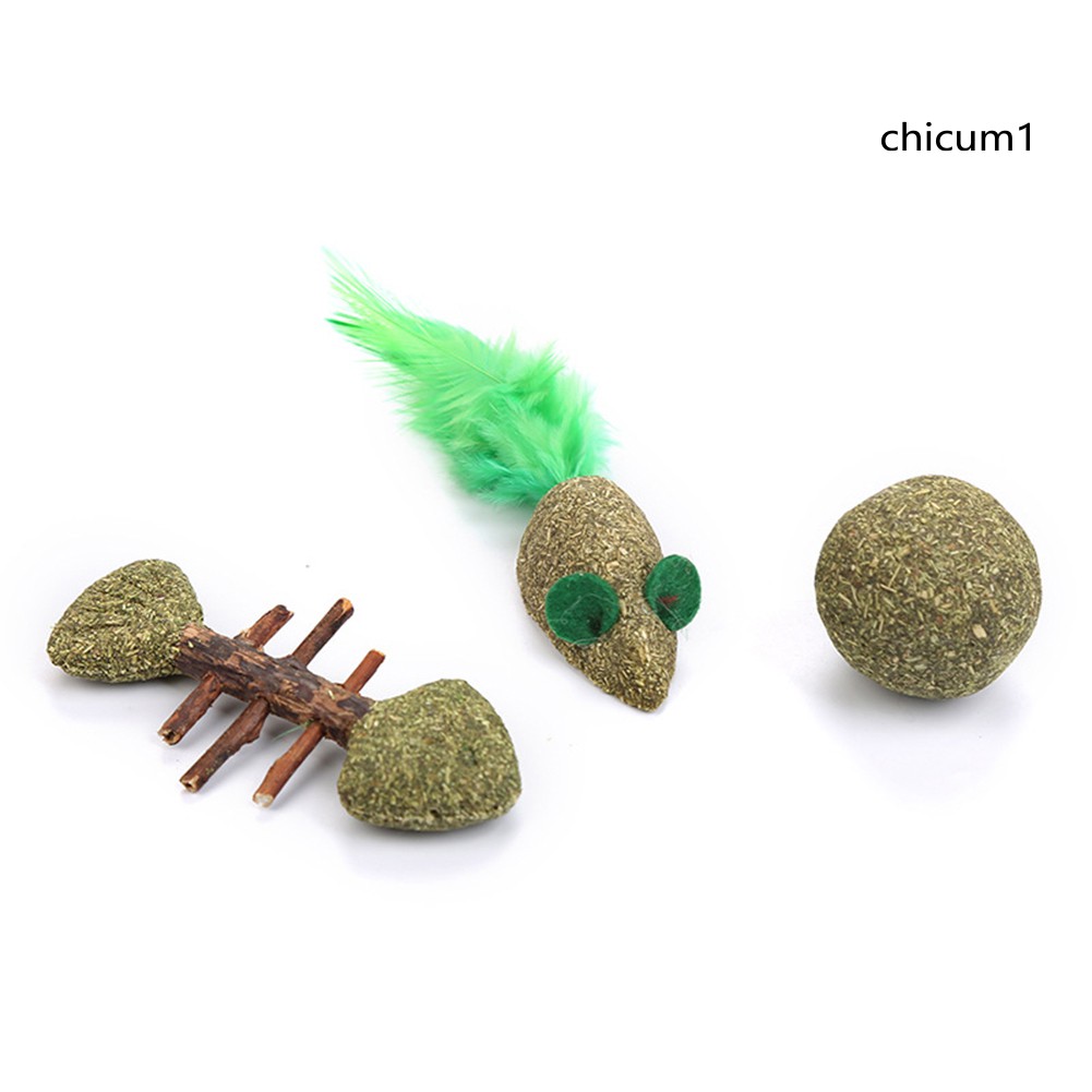 Đồ Chơi Gặm Nhắm Hình Cá Và Chuột Ch2 Cho Mèo