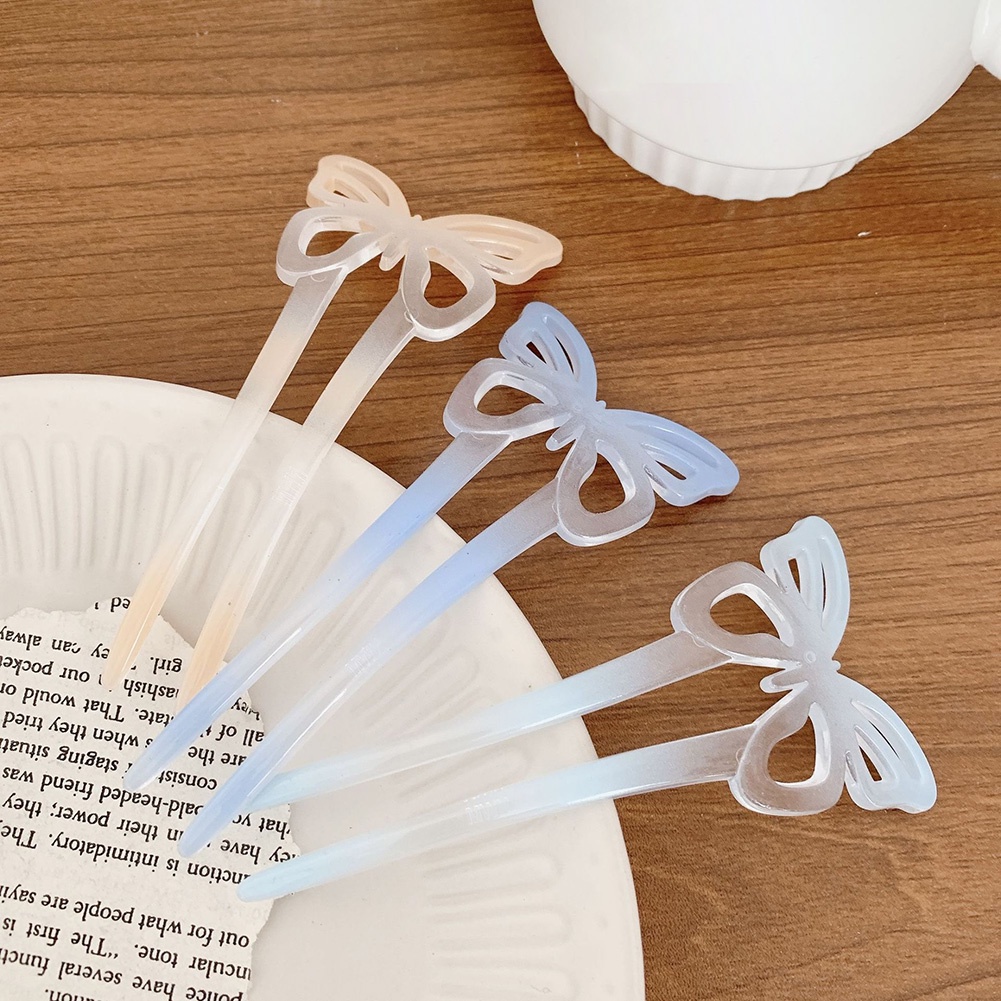 Kẹp Tóc Hình Bướm Màu Sắc Ngọt Ngào