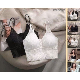 Áo bra ren áo lót nữ chất ren phong cách bralette