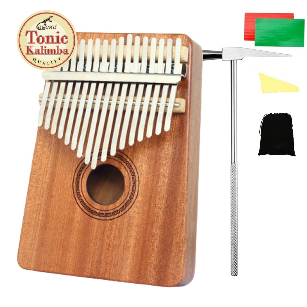 Đàn Kalimba 17 phím kiểu dáng tiện dụng GECKO-KIMI-HLURU010