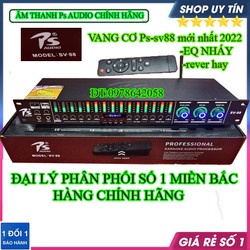Vang cơ Lai Số PS Audio SV88 echo kép  - Hỗ trợ chống hú Revert, Lượt EQ - Công Ty Thiên Phú