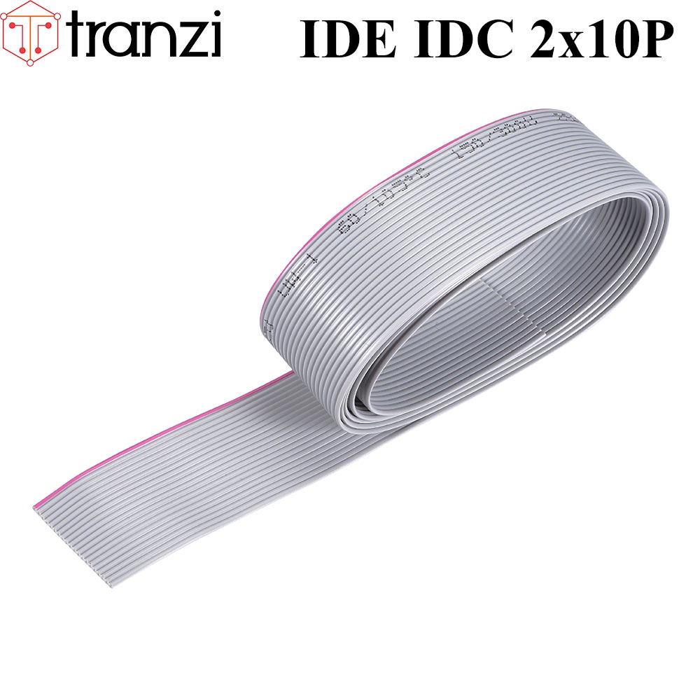 Dây FLAT RIBBON CABLE 2.54mm IDE IDC 2x10P - túi 1 mét