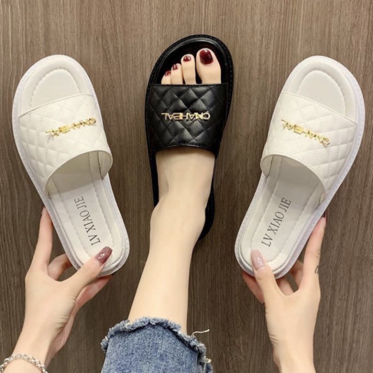 Dép nữ - Sandal nữ Chanel siêu êm, siêu bền thiết kế sang chảnh