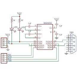 IC chuyển đổi giao tiếp UART sang  RS232 Max3232  chân dán SOP-16