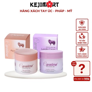 Kem dưỡng ẩm mỡ cừu , nhau thai cừu Careline Lanolin/Placenta Cream Úc