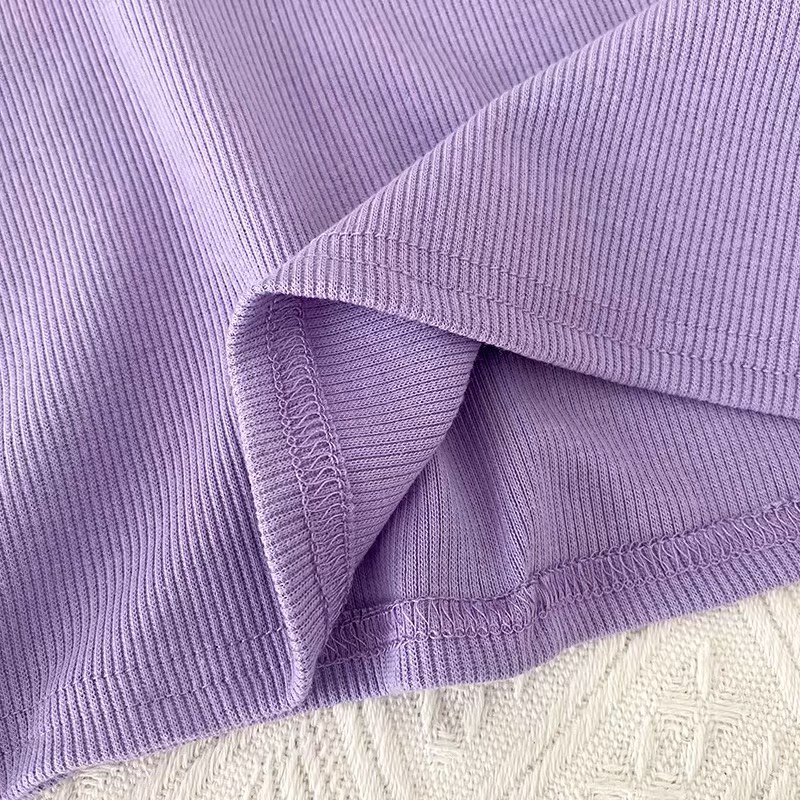 Áo ba lỗ nữ basic dây rút phong cách mùa hè năng động ÁO CROPTOP BA LỖ NGƯỢC ALALA