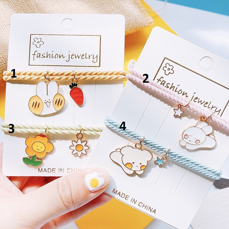 [Mã SKAMCLU8 giảm 10% cho đơn từ 100K] Vòng Tay/ Cột Tóc Hoạt Hình - COT1126