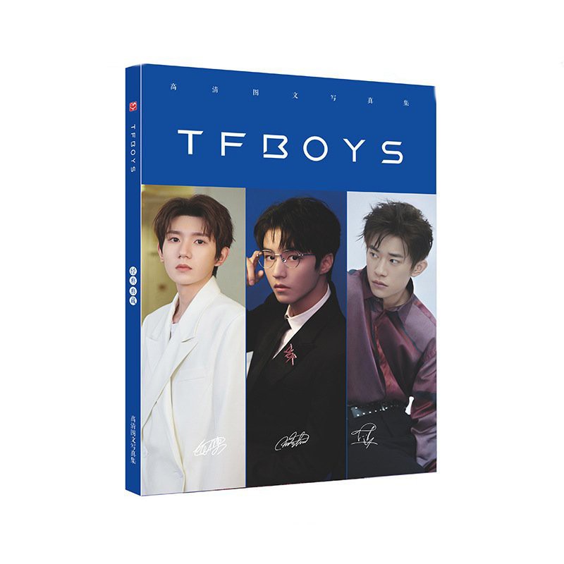 ( bìa ngẫu nhiên ) Album ảnh photobook in hình TFBOYS MẪU 2021 album ảnh tặng kèm poster tập ảnh quà tặng xinh xắn idol
