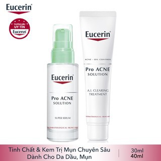 Tinh Chất Dành Cho Da Mụn Eucerin Pro ACNE Solution AI Clearing Treatment (40ml)