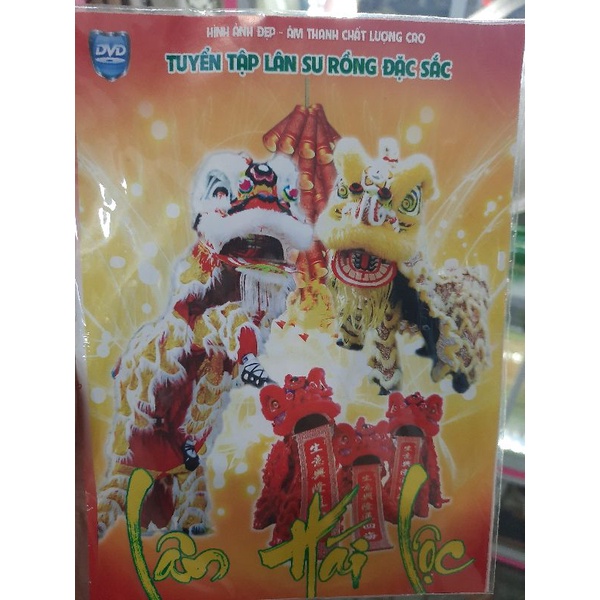 DVD Lân Sư Rồng _ Lân hái lộc