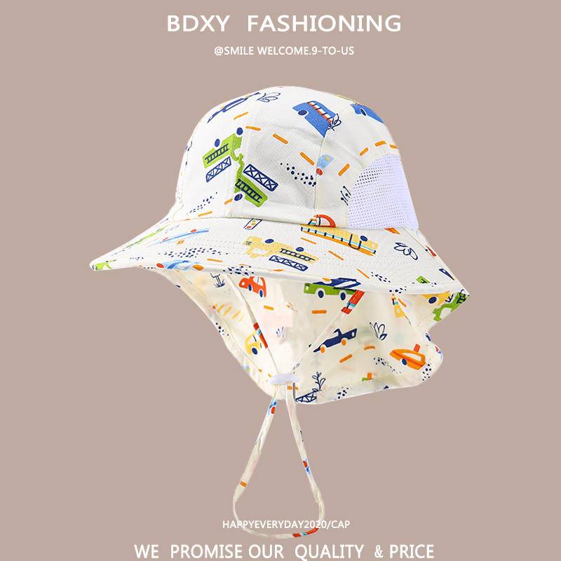 Mũ Tai Bèo Chống Nắng Vành Rộng Thoáng Khí Thời Trang Mùa Hè Cho Bé