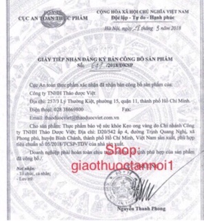 Kẹo ngậm ong vàng