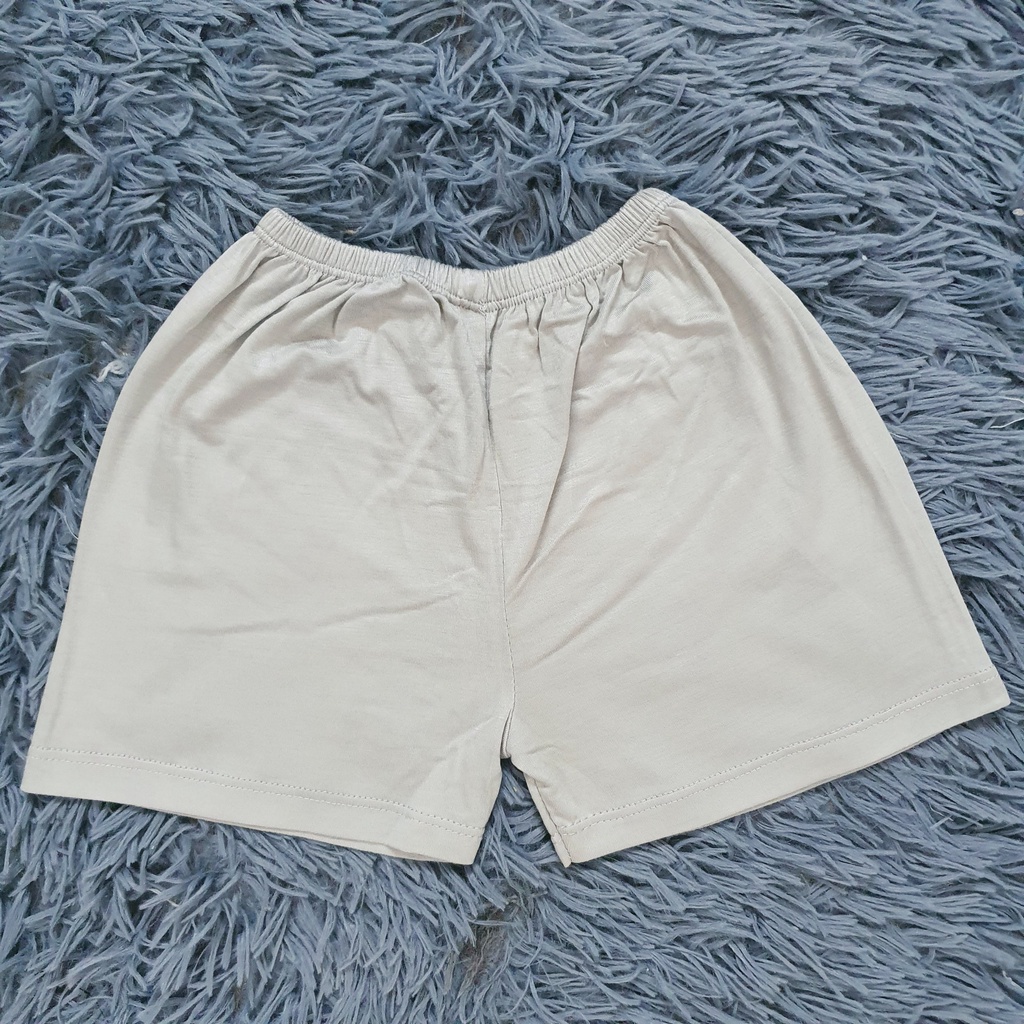[Goose auth] quần đùi thun lạnh petit cho bé trai bé gái, mềm mịn thoáng mát phom to mặc được bỉm