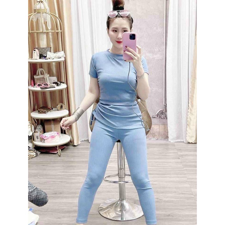 Sét Bộ Len Tăm Trơn Nhiều Màu Sắc KSS129
