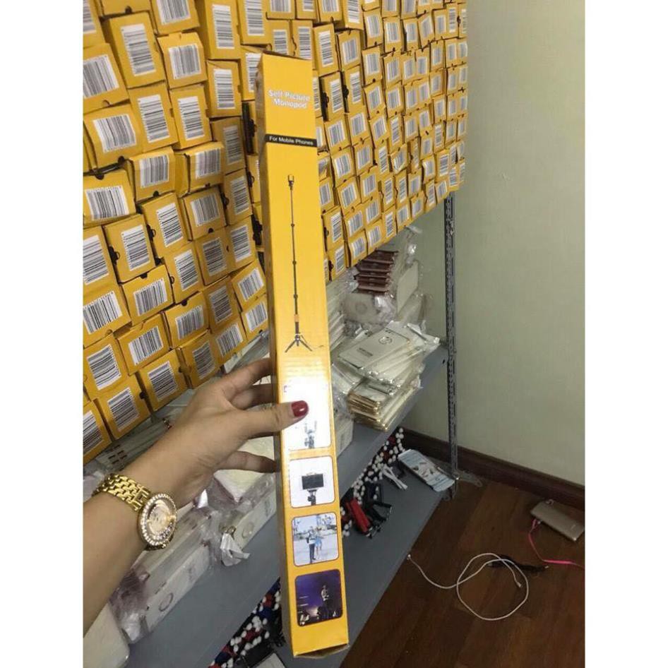 Gậy chụp ảnh 1288 chính hãng cao cấp có remote bluetooth kèm gậy | BigBuy360 - bigbuy360.vn