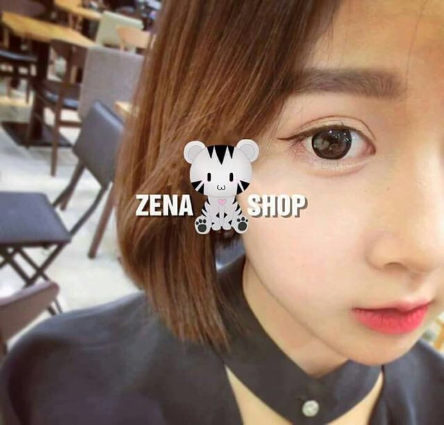 Sỉ HCM có sẵn kính áp tròng màu 1 cặp lens sakura xám