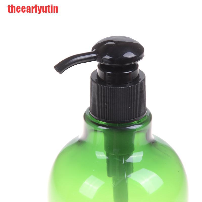 UTIN Plastic 500ML Hand Pump Bathroom Liquid Dispenser Shampoo Bottles