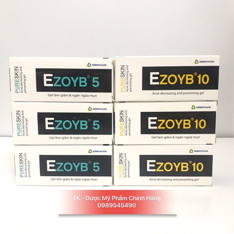 EZOYB 5 / EZOYB 10 Giúp Giảm Và Ngăn Ngừa Mụn Trứng Cá 10g | BigBuy360 - bigbuy360.vn