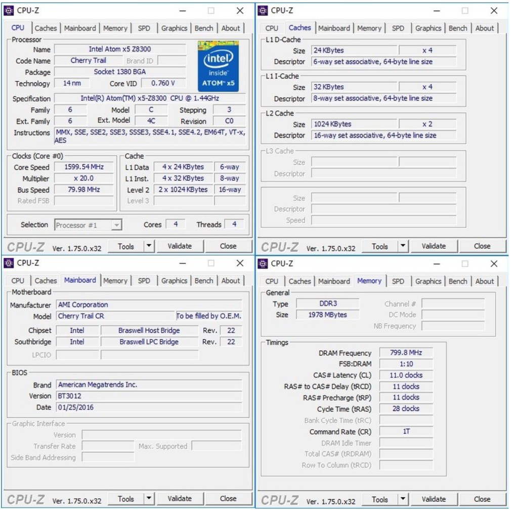 Máy tính để bàn mini Intel Z8350 Ram 2G  | BigBuy360 - bigbuy360.vn