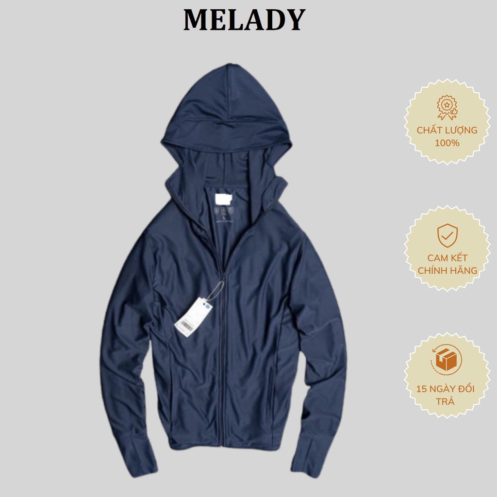 Áo chống nắng nam 2 lớp MELADY cao cấp (túi balo)