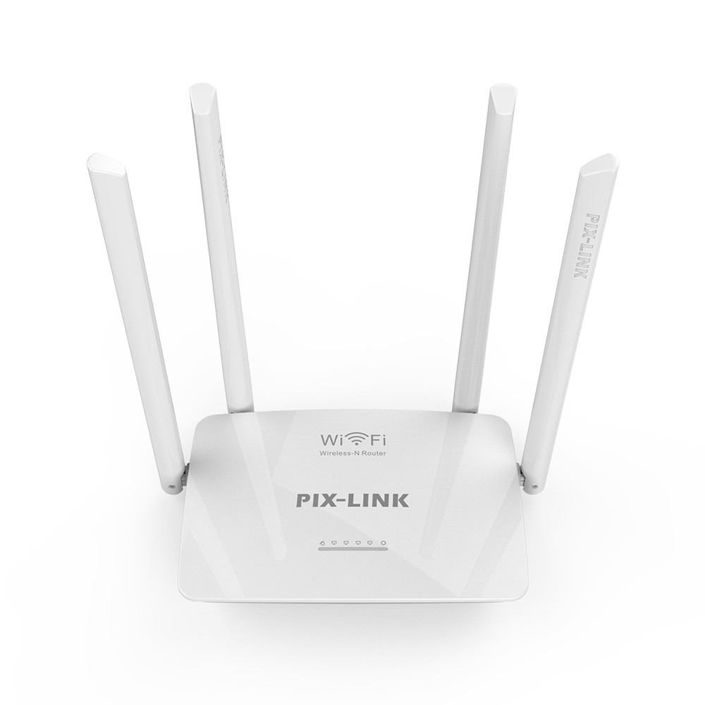 Phát Wifi Pix-Link LV-WR08 (4 anten, 300Mbps) - Chính Hãng - Bảo Hành 24 Tháng