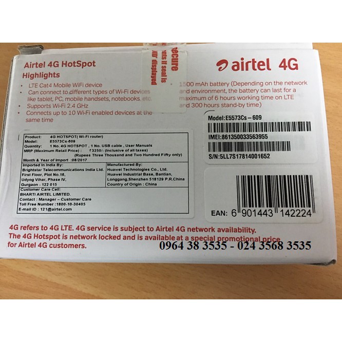 Bộ phát wifi 4G Huawei E5573cs-609 tốc độ 150 Mbps | BigBuy360 - bigbuy360.vn