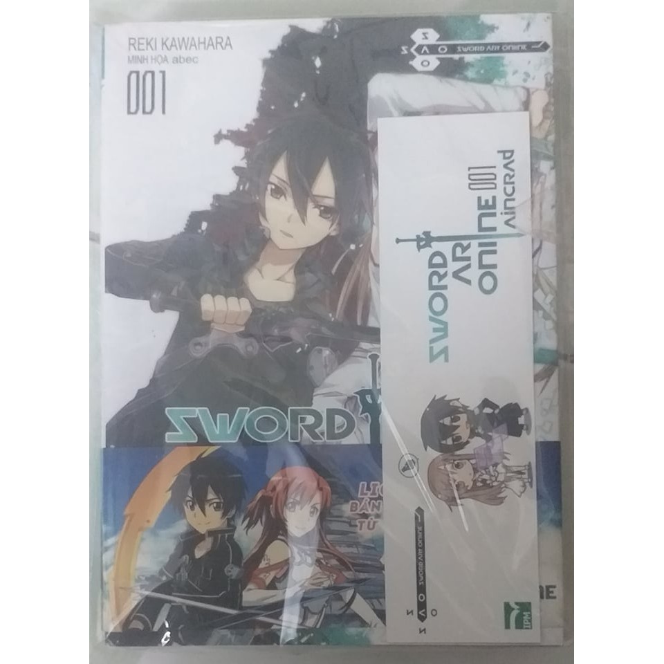 Sword art online tập 1 có phụ kiện (SAO)