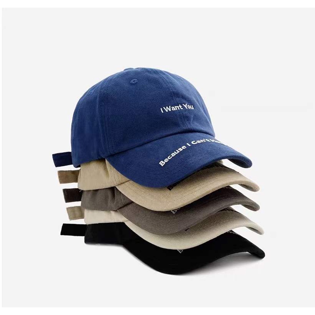 Nón lưỡi trai LINJW bằng cotton có thể điều chỉnh thời trang Hip Hop