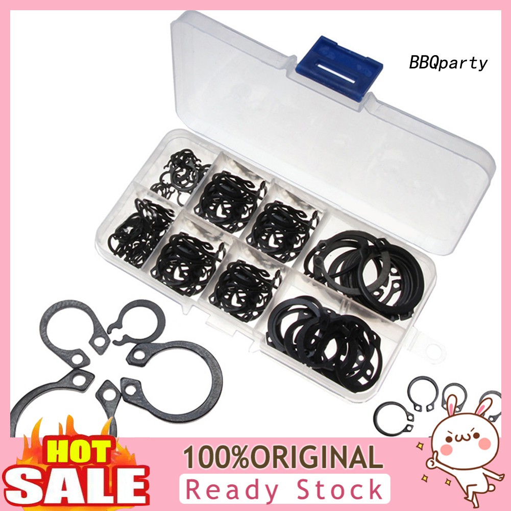 Hộp 160 Vòng Kẹp Chữ C 6mm - 25mm