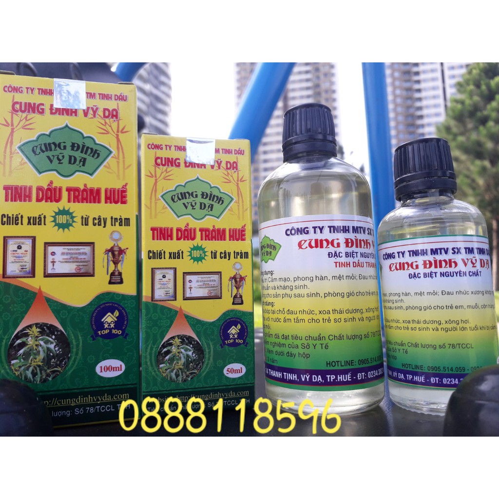 Dầu tràm Huế Cung ĐÌnh Vỹ Dạ 50ml