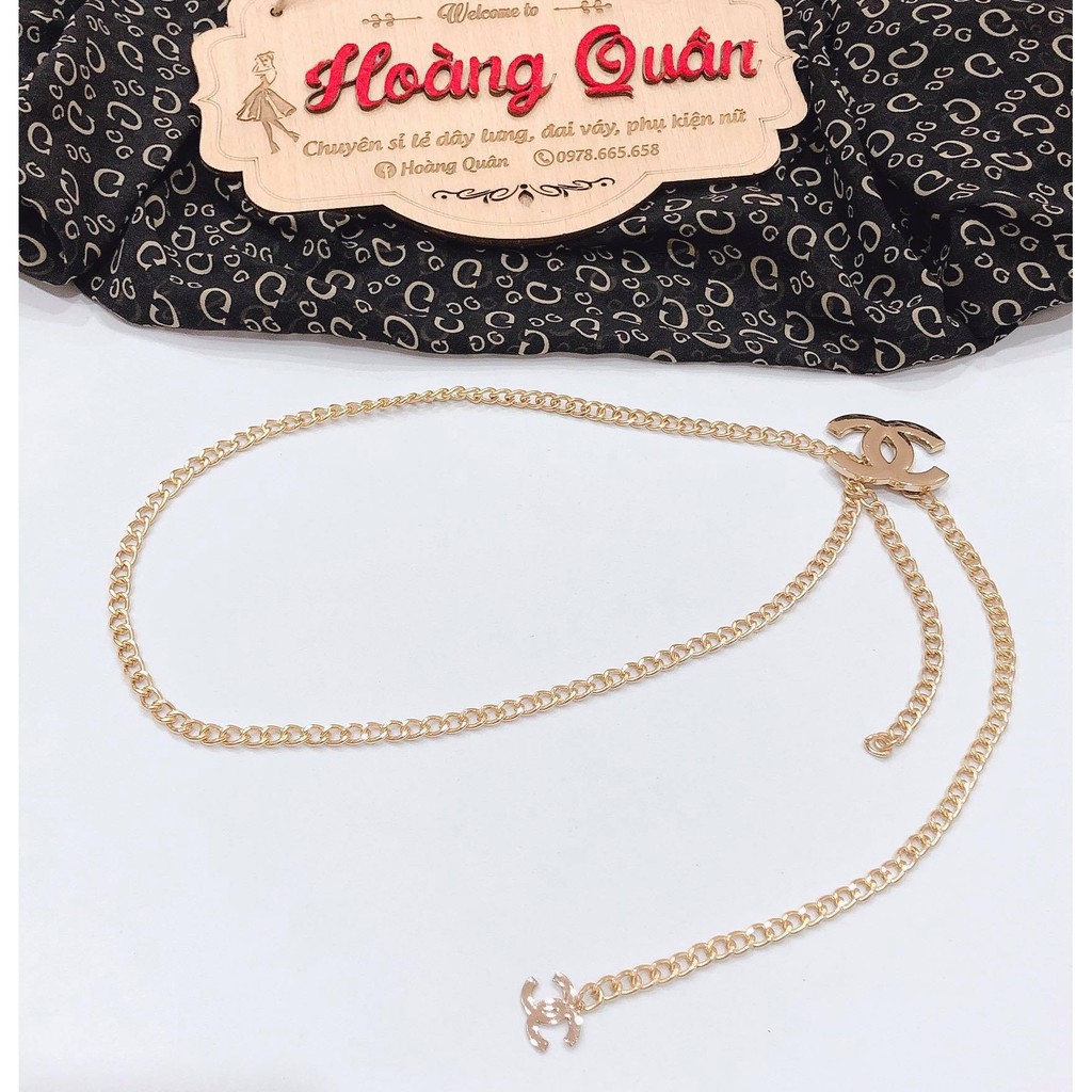 đai váy xích chữ X - 2021