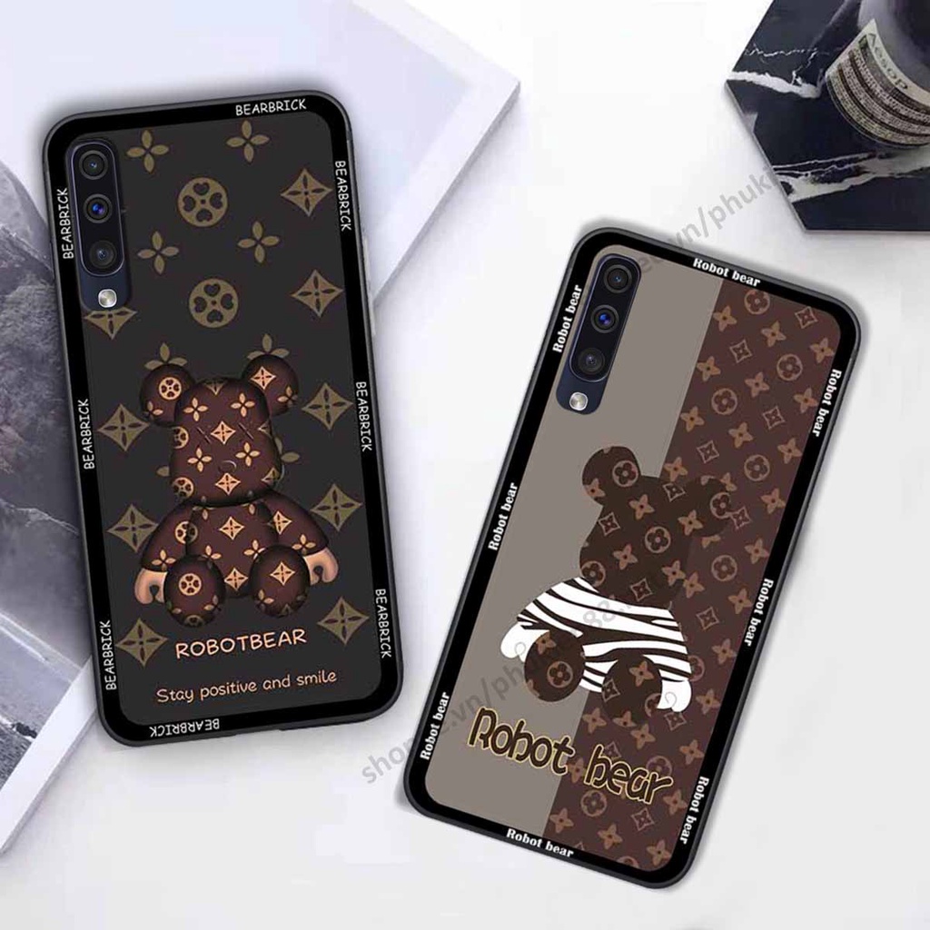 Ốp Samsung A30s / A50 / A50s / A70 bear, k@ws thương hiệu phong cách ốp lưng thời trang cao cấp