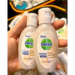 Nước rửa tay Dettol Nga size bỏ túi
