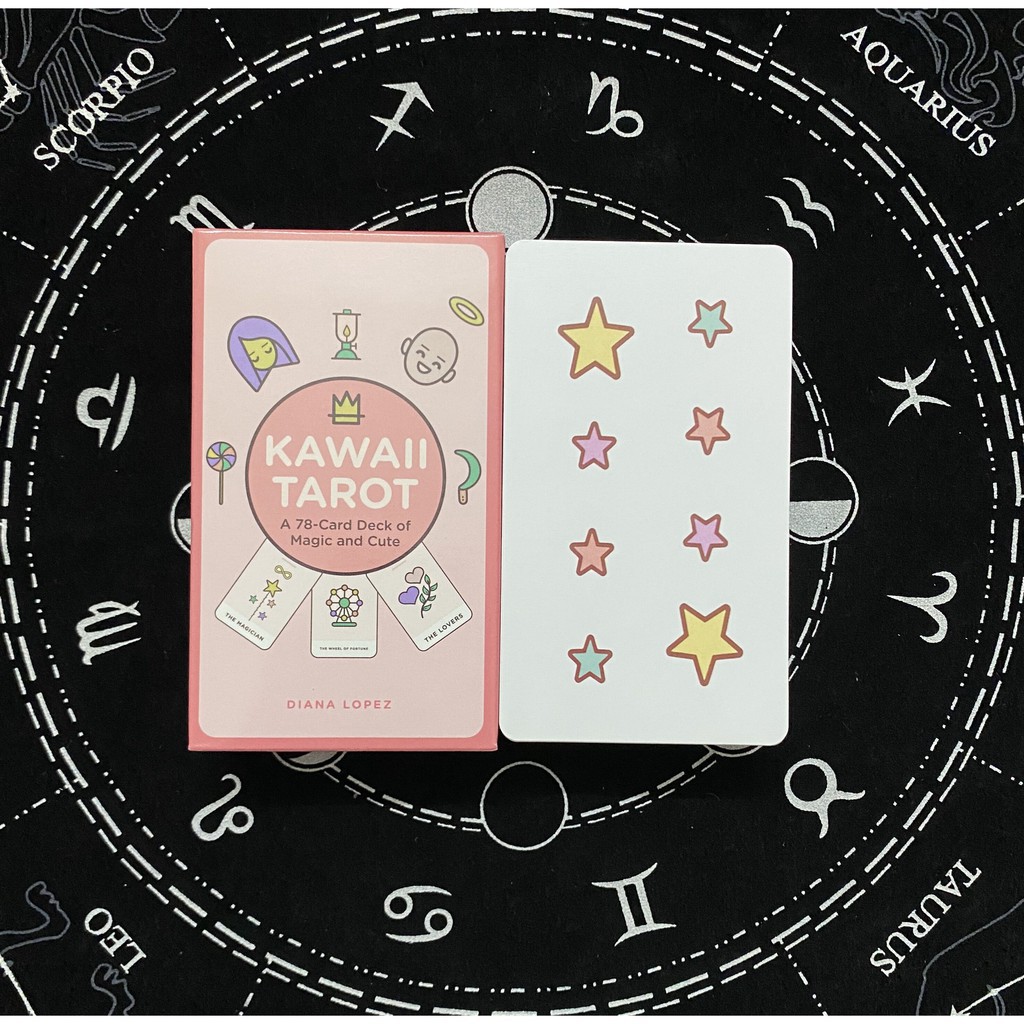 Bộ Bài Tarot Kawaii Dễ Thương