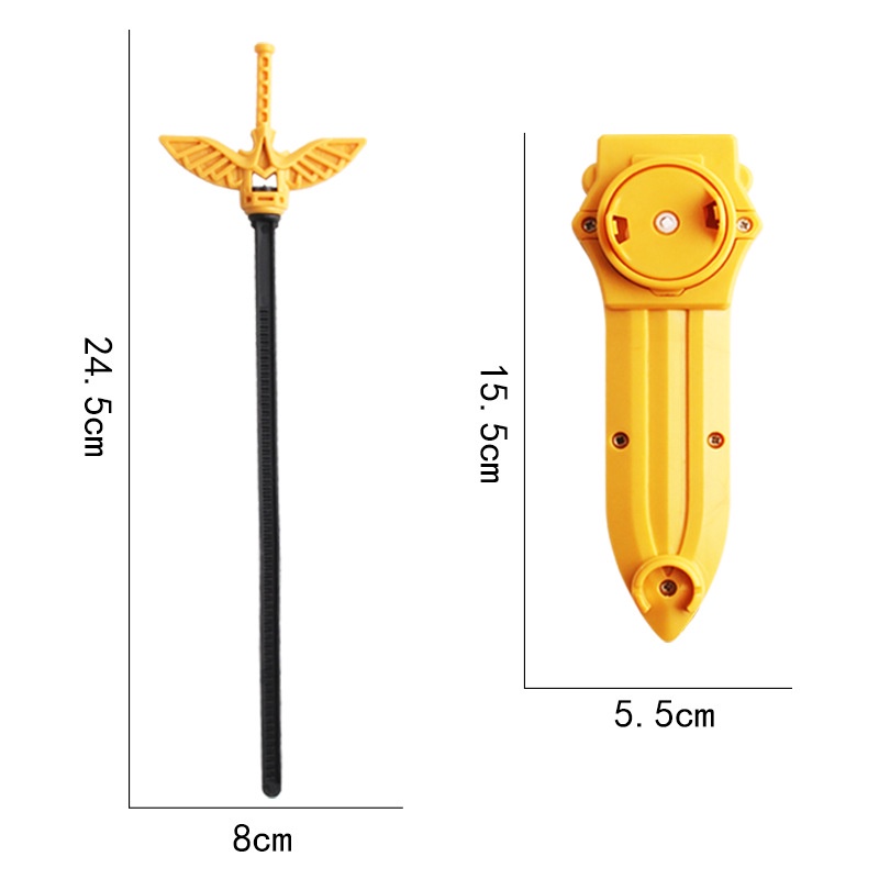 Con Quay Đồ Chơi Beyblade Hai Chiều Kéo Dây Trái Phải Tùy Chỉnh Cho Trẻ Em
