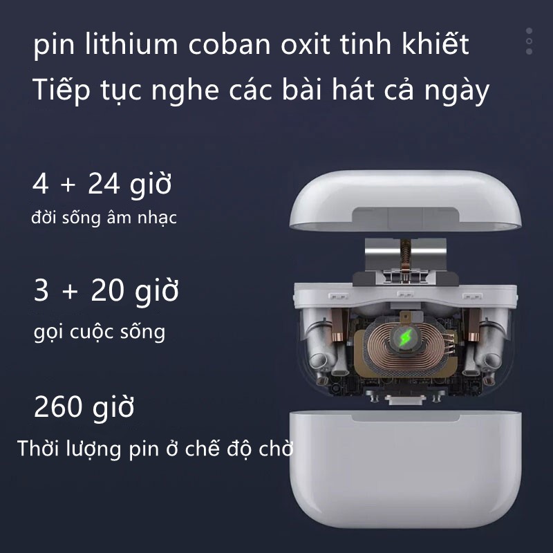 Tai Nghe Bluetooth blutooth Không dây Pro4 Inpods Pro4 giống Airpods dùng cho iphone, android có mic chống ồn giá rẻ | BigBuy360 - bigbuy360.vn