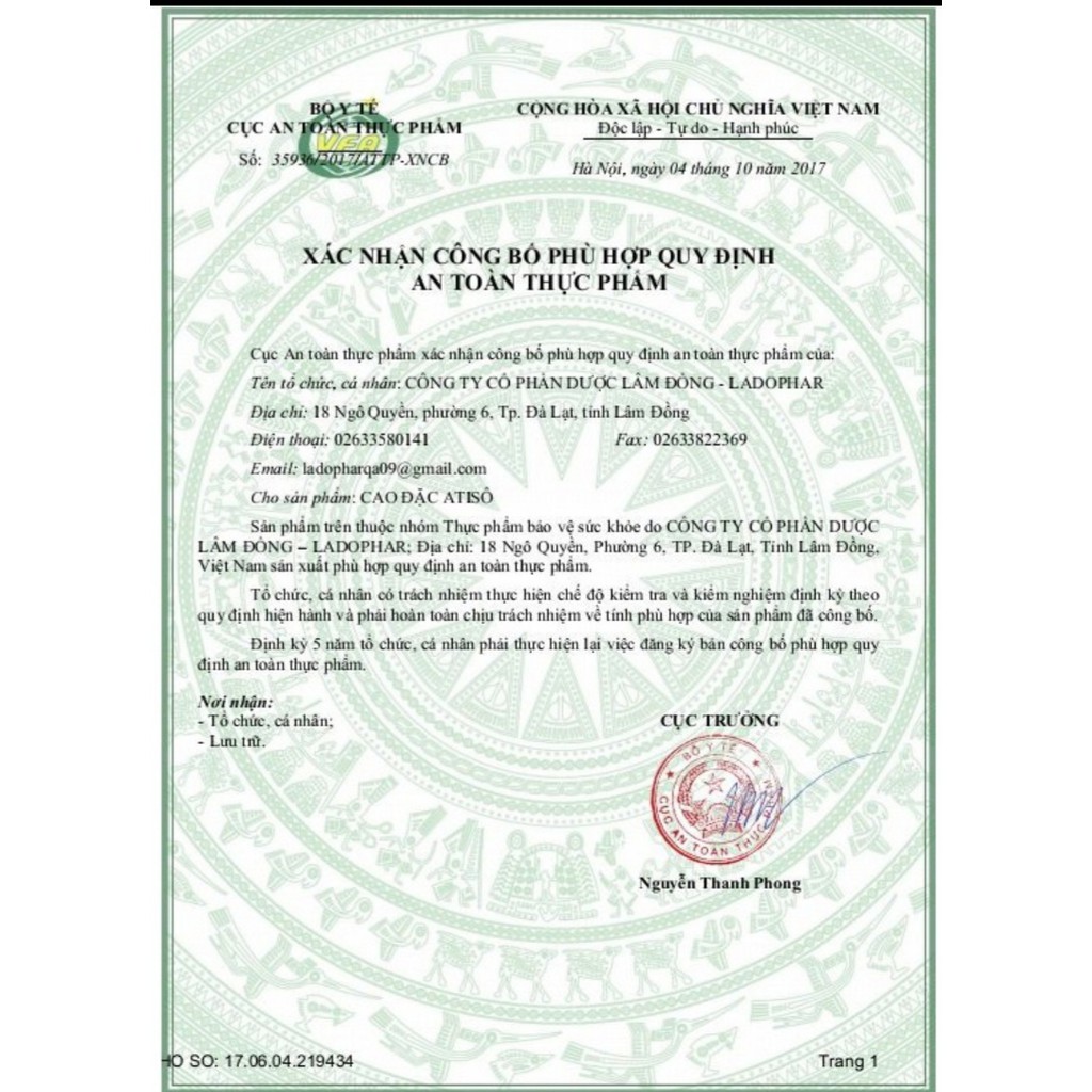 Cao đặc Actiso [Date mới] - 100g | BigBuy360 - bigbuy360.vn