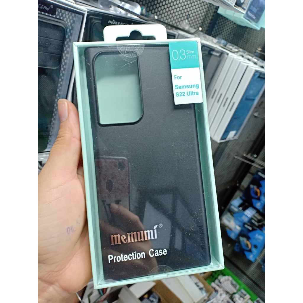 Ốp lưng Samsung S22 Ultra Siêu mỏng Chính hãng MEMUMI