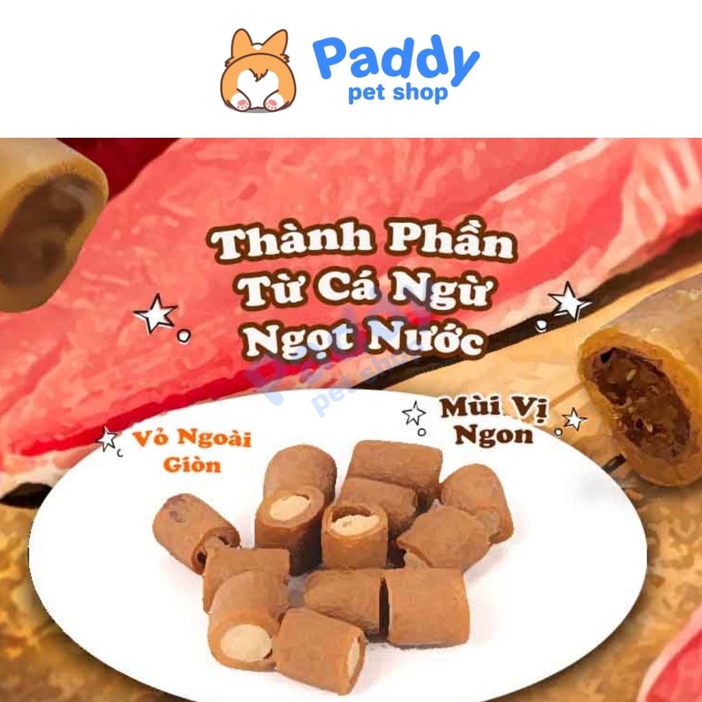 Viên Cá Ngừ CattyMan Snack Tiêu Búi Lông Cho Mèo 30g