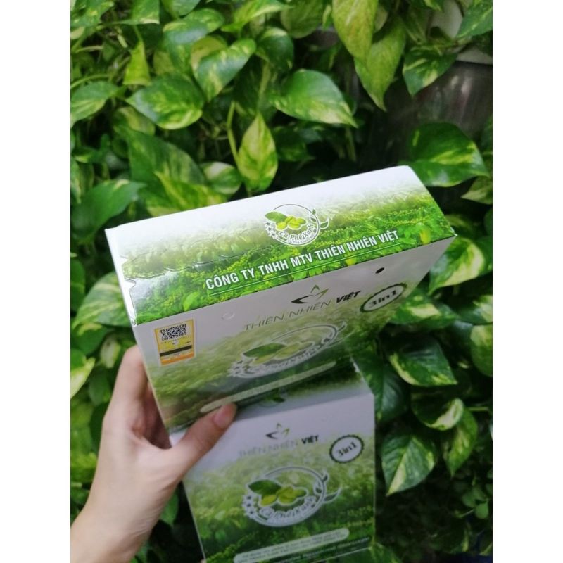 (Combo 10/hộp) Cafe Xanh Kháng Mỡ CÁT TƯỜNG Tem Cào chính hãng