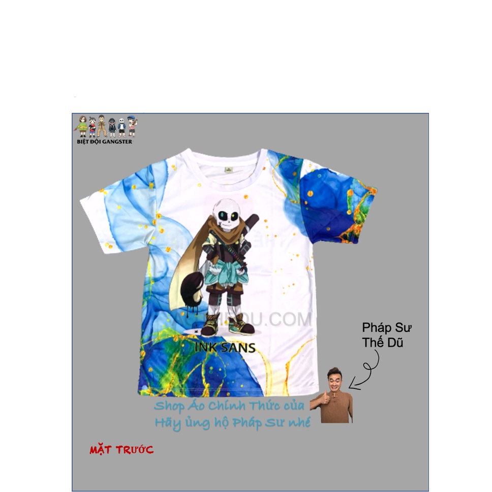 Áo thun INK SANS  - Pháp Sư Gangster - Shop Áo Thế Dũ chính thức