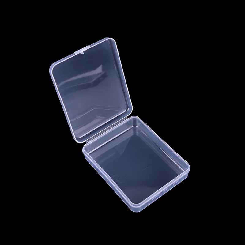 Hộp rỗng chất liệu bằng silicon dùng để đựng bông phấn và mút trang điểm tiện lợi