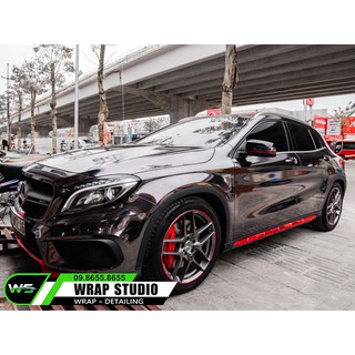 Decal Chrome Đen