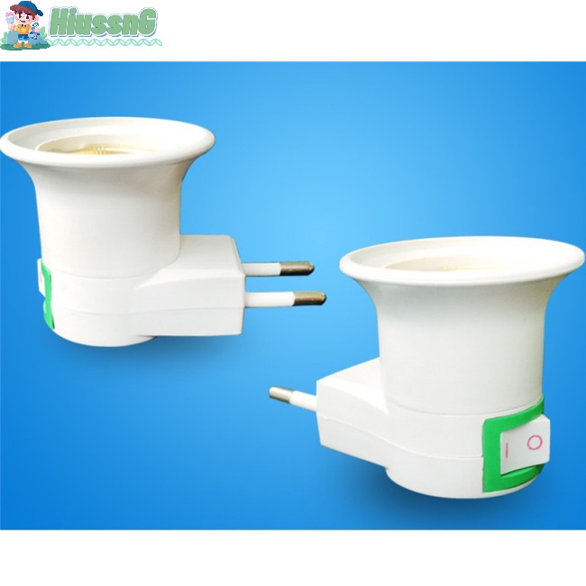 Giá Đỡ Chuyển Đổi Bóng Đèn LED E27 Phích Cắm EU
