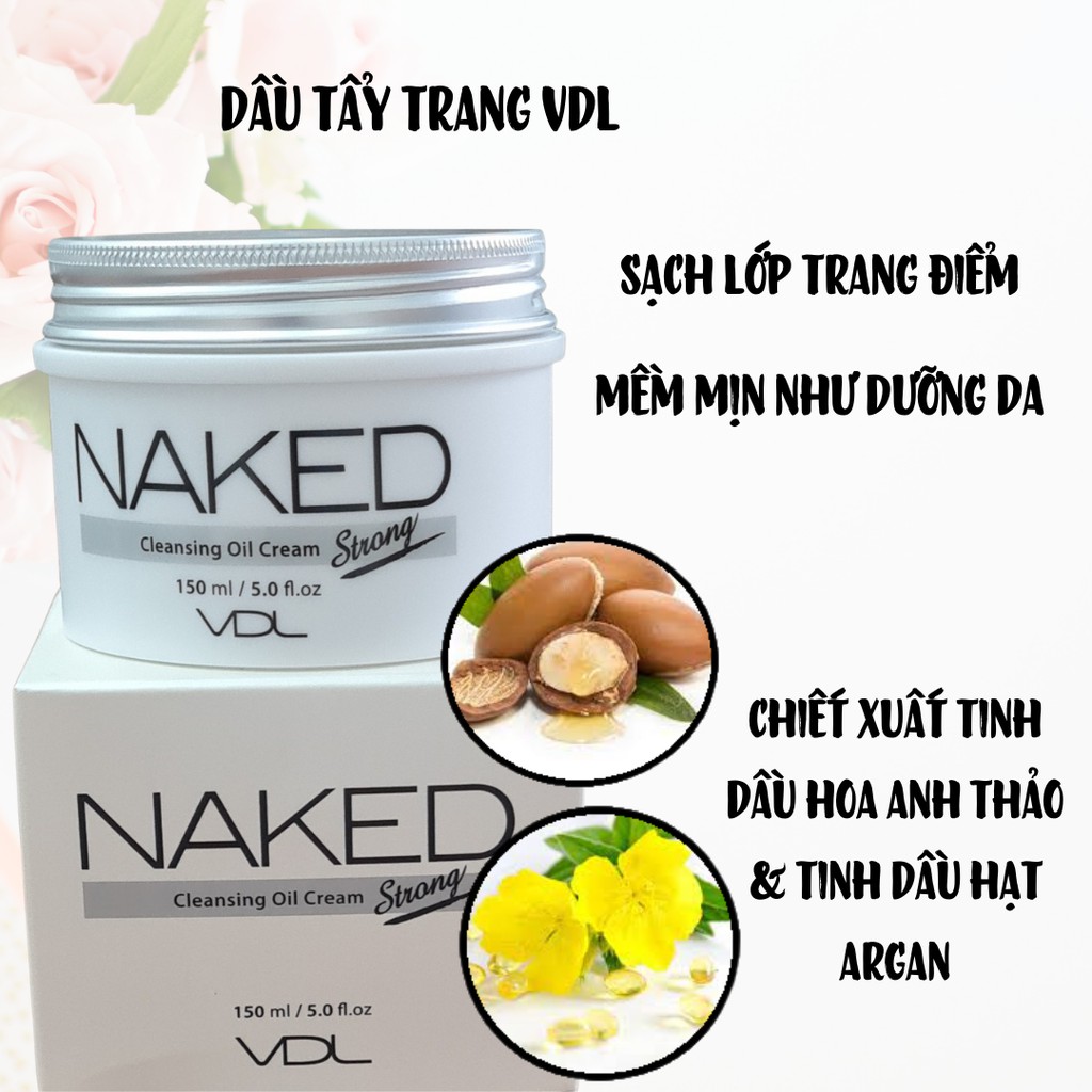 (Date 2023) Dầu tẩy trang VDL hũ 150ml siêu thích