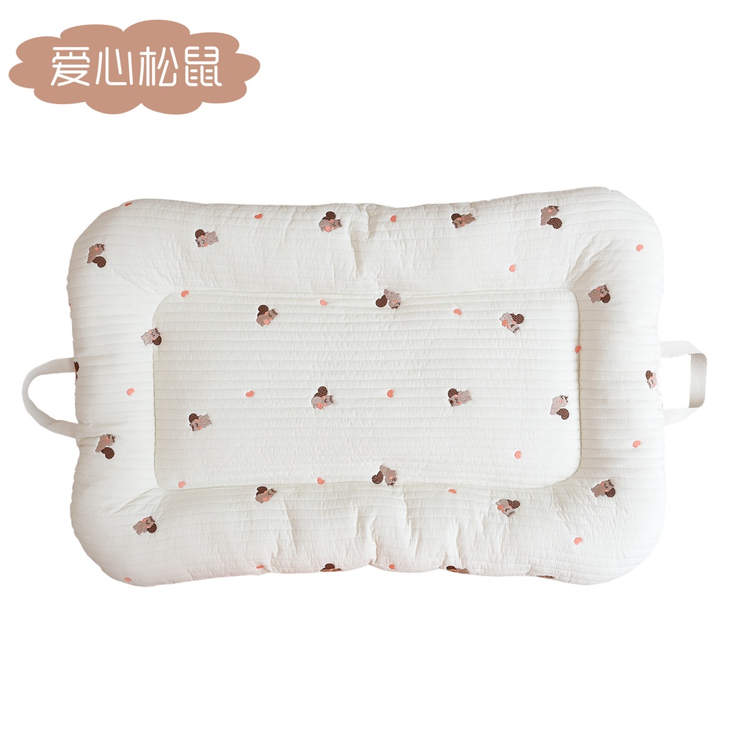 Đệm Ngủ Cotton Hai Mặt Thoáng Khí Phong Cách Mới 3D Cho Bé Sơ Sinh