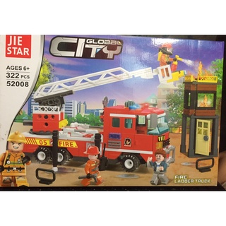 Đồ chơi lego lắp ráp xe cứu hoả